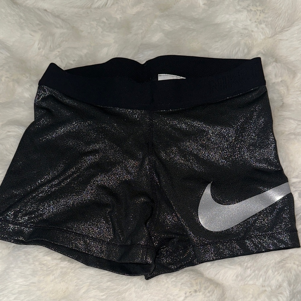 Nike Kids Black with Silver Logo